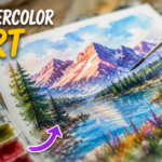 watercolor art project ideas