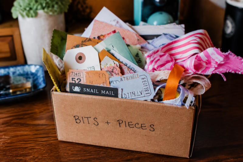 7. Curated Bits and Pieces Scraps