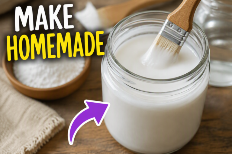 how to make homemade modge podge