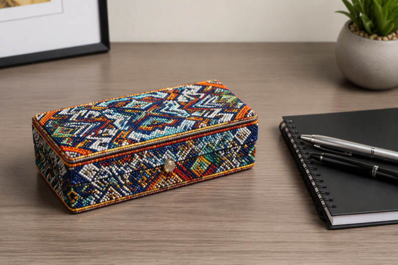 6. Pen Box of Beads