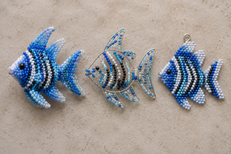 How to Create a Beaded Fish Pattern the Easy Way 3 Step 1: Pick Your Fish Style and Gather Your Pattern