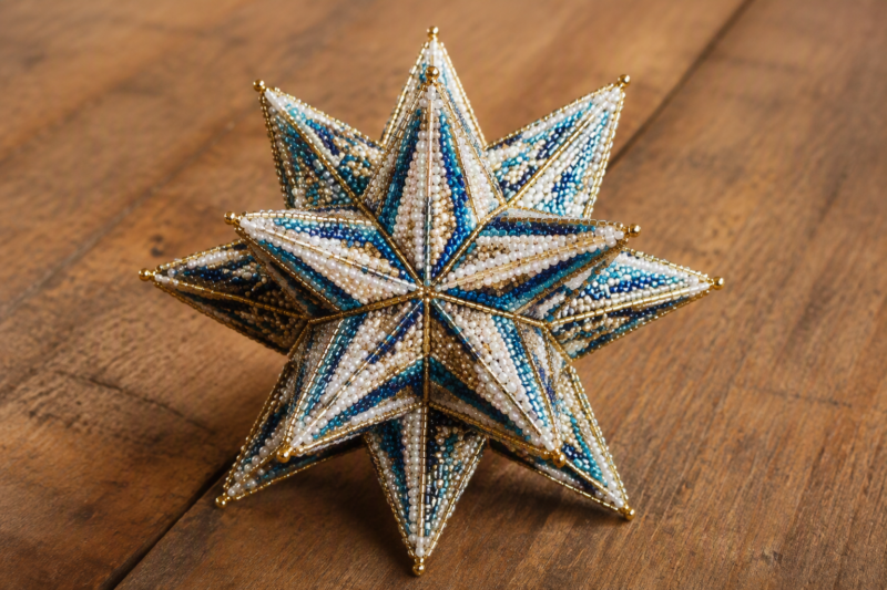 How to Make a Beaded Star Like a Pro 3 The Beginner 25-Bead Method