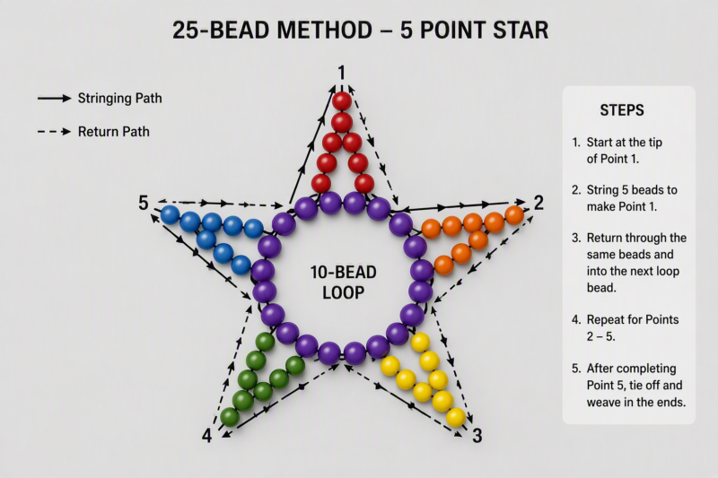 How to Make a Beaded Star Like a Pro 5 Mistakes to Avoid