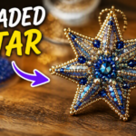 beaded star tutorial how to make