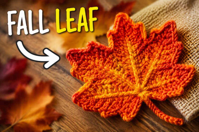 fall leaf crochet patterns to make