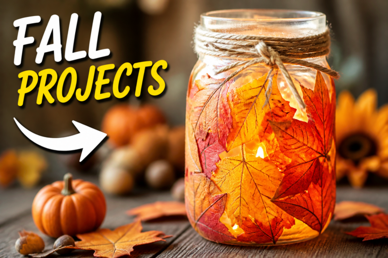 fall projects to make and sell
