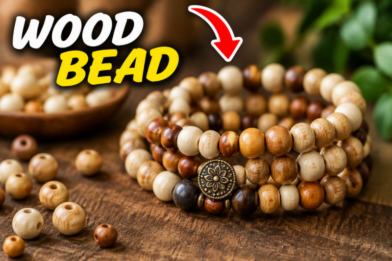 How to Create Wood Bead Crafts Step by Step 1 wood bead crafts diy