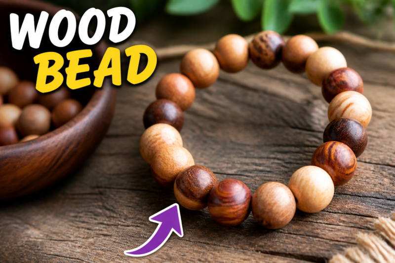 wood bead crafts projects