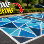 unique parking lot painting ideas