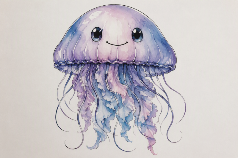 6. Smiling Jellyfish