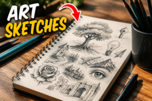 art sketches doodles
