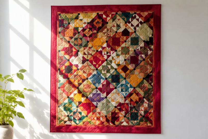 1. Best Quilted Wall Hangings