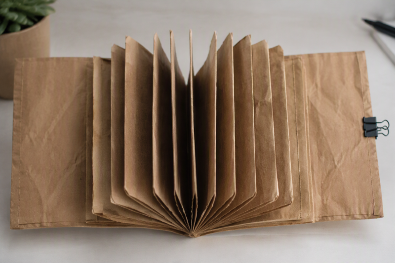 2. Accordion Paper Bag Journals