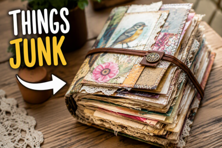 13 Practical Things to Do in a Junk Journal for Any Budget 5 things to do in a junk journal
