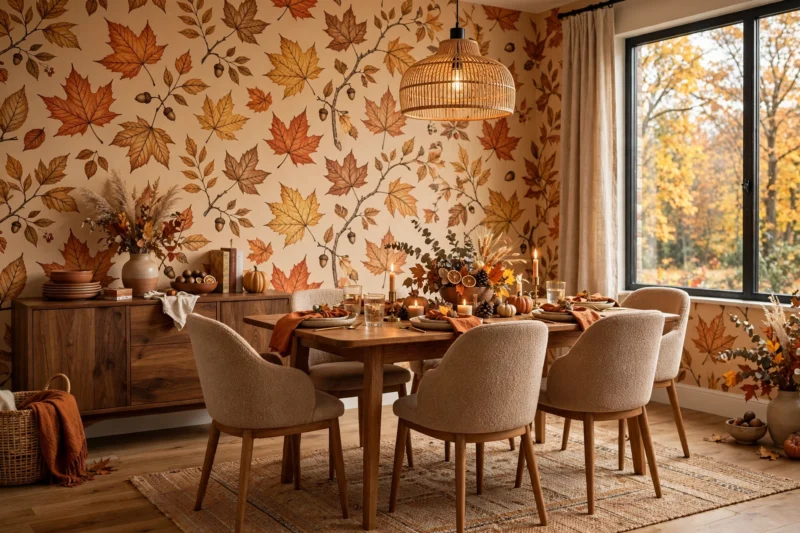 autumn dining room