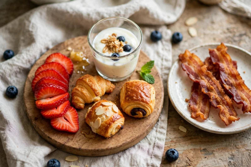 breakfast charcuterie board