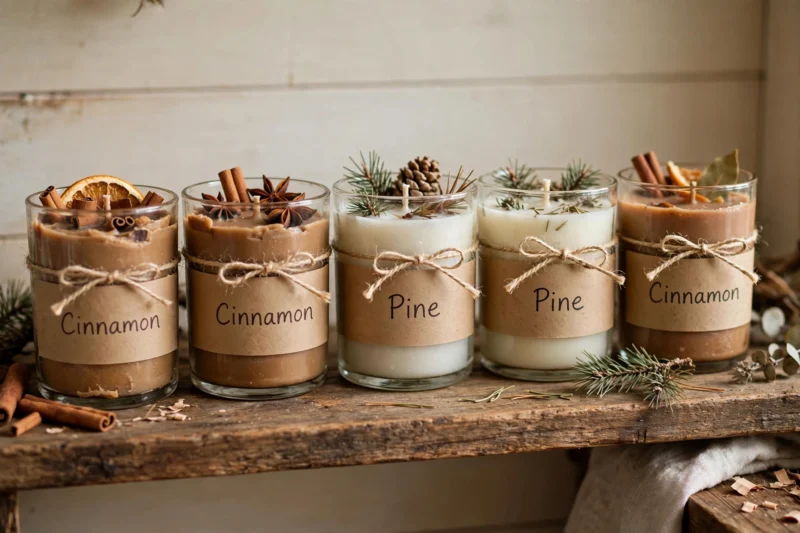 candle_row_rustic candle row rustic