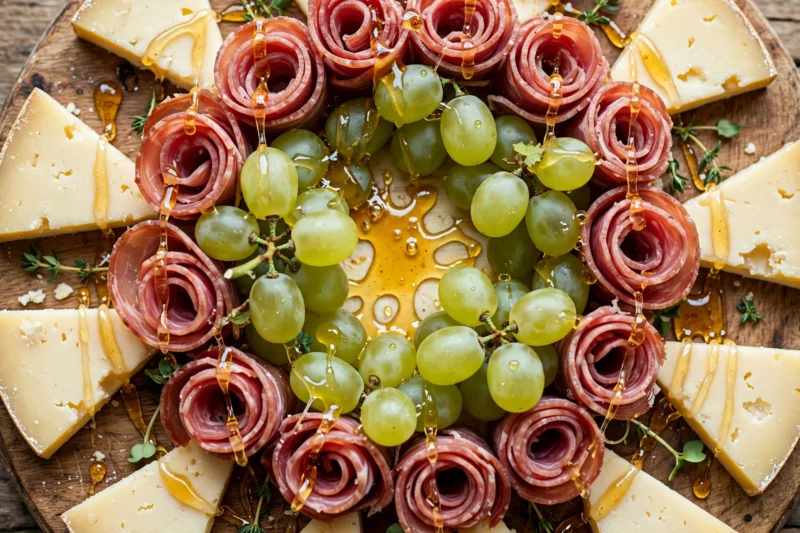 charcuterie board honey