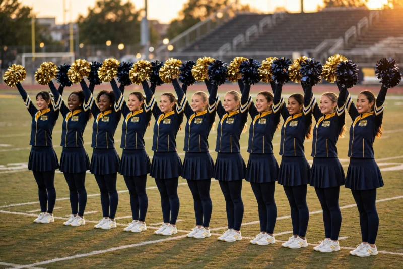 cheer team golden hour