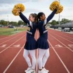 15 Best Cheer Poses For Pictures cheer_teammates_back_to_back