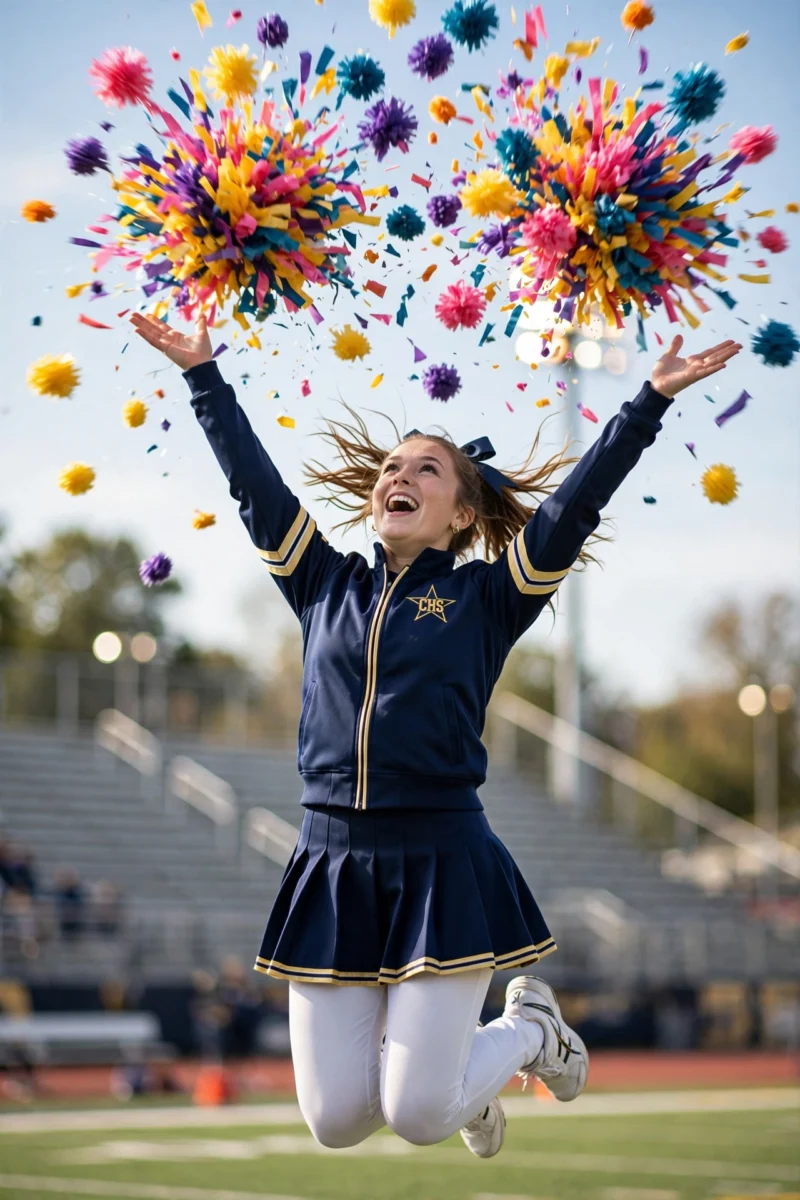 cheerleader pom burst 1