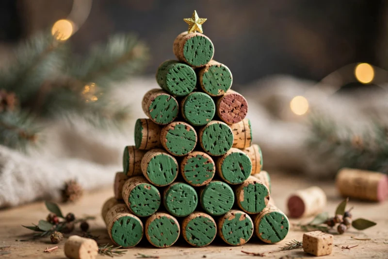 cork_christmas_tree cork christmas tree