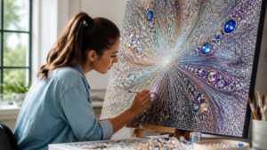 bedazzla design ideas on canvas