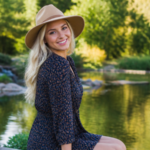 Senior outdoor photo shoot poses