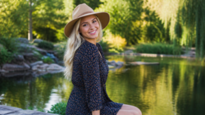 Senior outdoor photo shoot poses