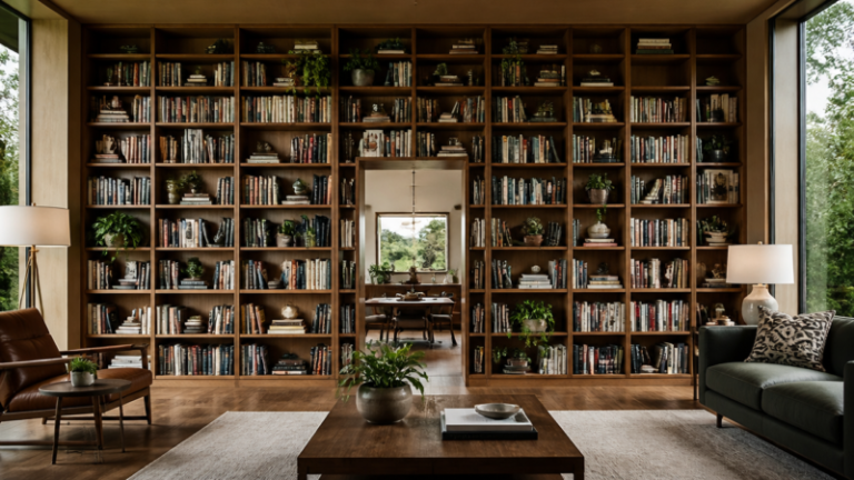 Library bookshelve Design Inspiration