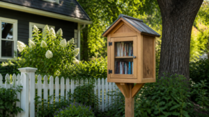 Little Library plans and designs for small spaces