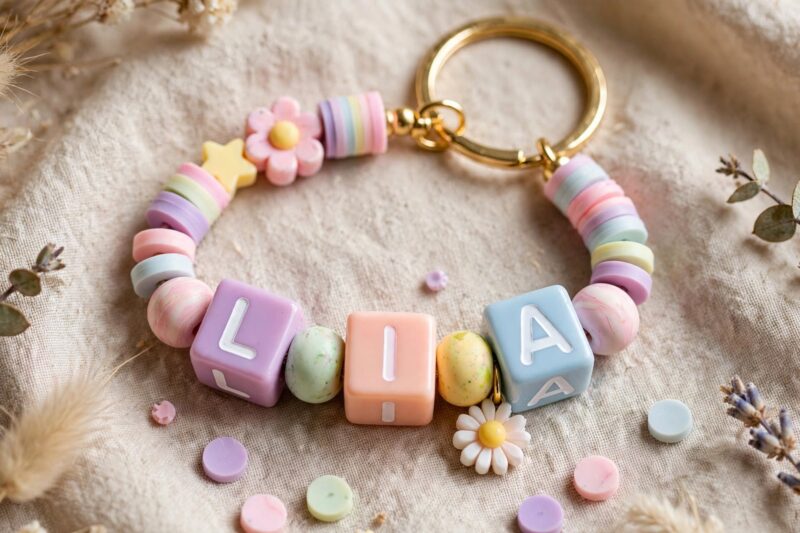 lia_keychain_pastel lia keychain pastel