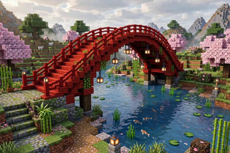 minecraft taiko bridge