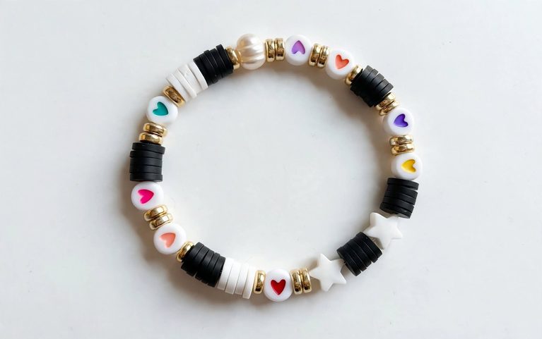mixed bead bracelet