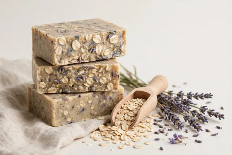oatmeal lavender soap