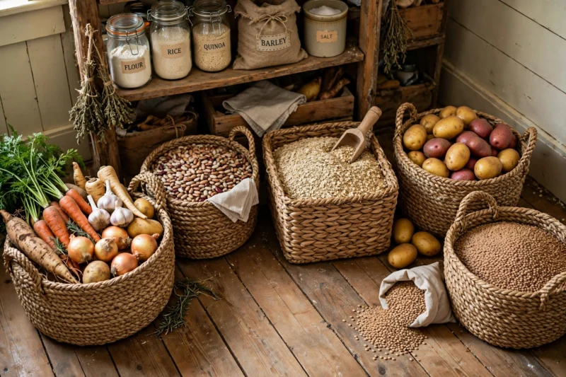 pantry basket storage