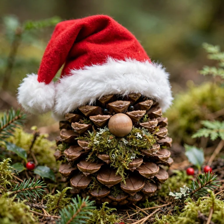 pinecone gnome moss
