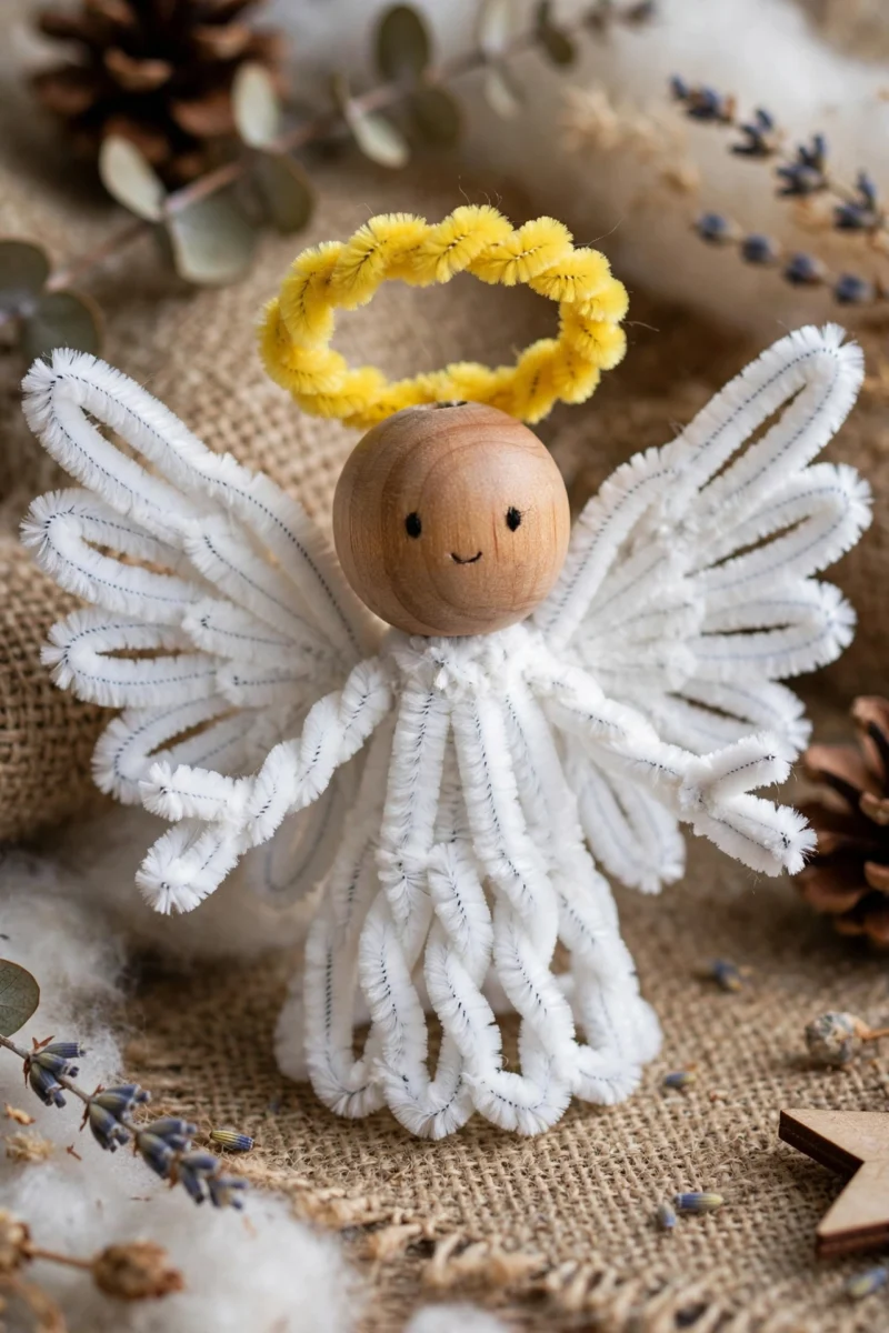pipe cleaner angel craft