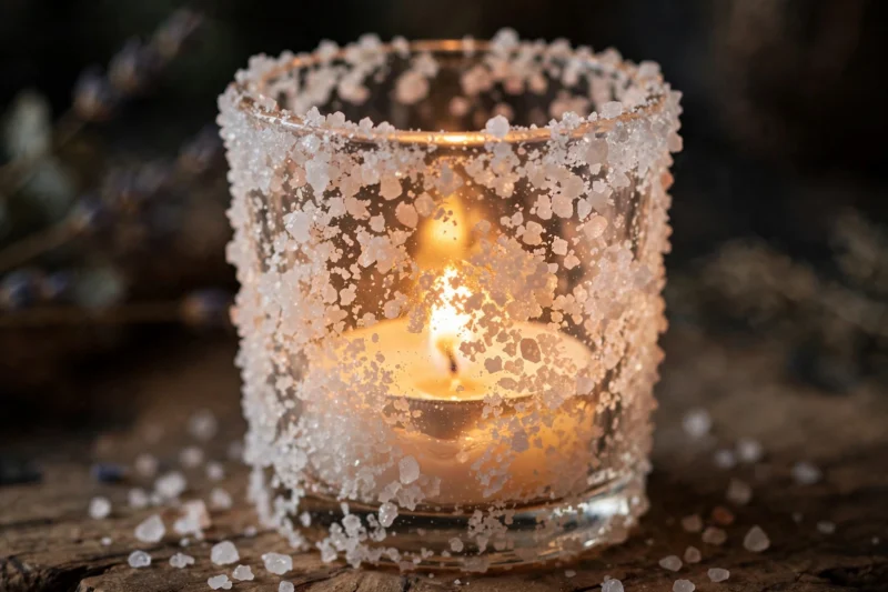 salt votive glow