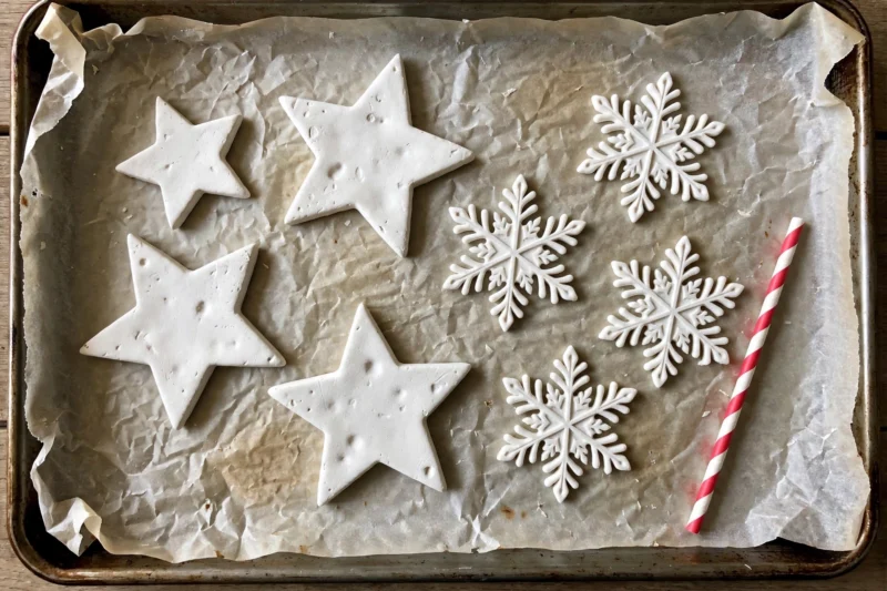 star snowflake ornaments