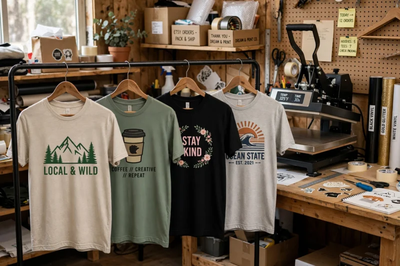 tshirt workshop mockup