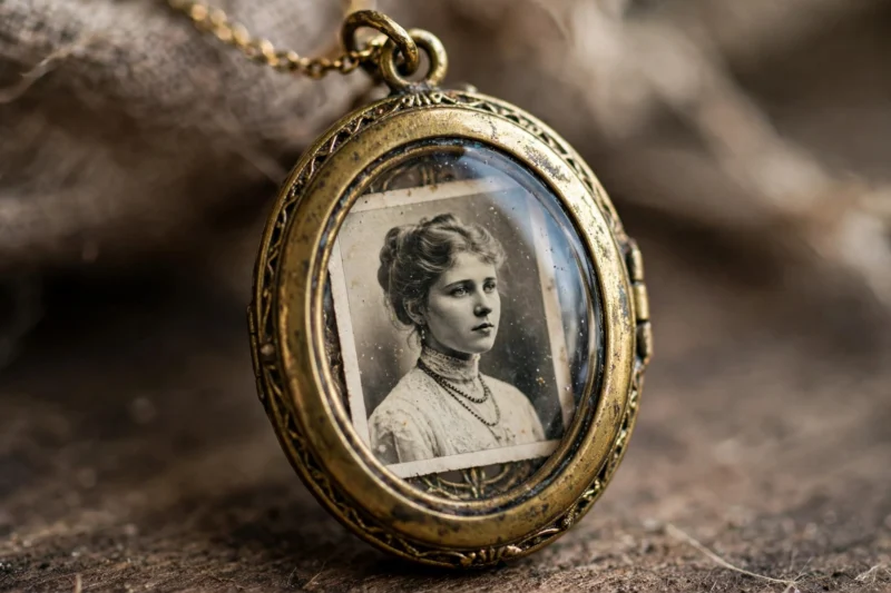 vintage brass pendant