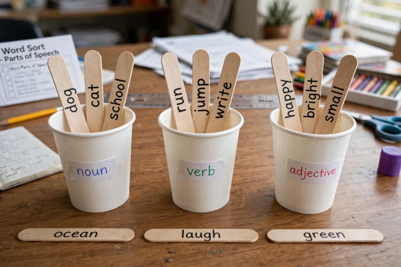word sort classroom