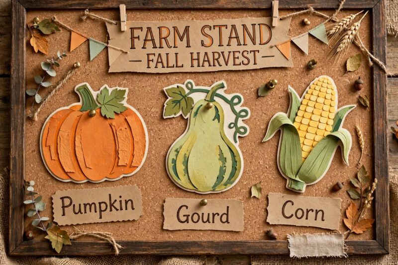 farm stand bulletin board