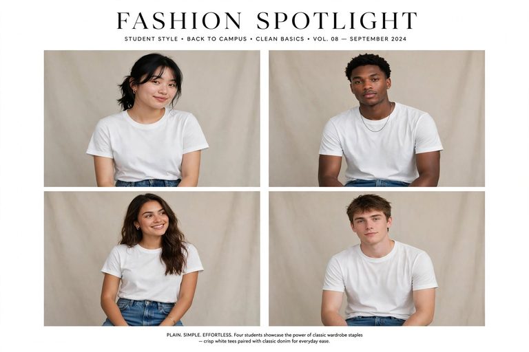14 Stunning Yearbook Page Ideas For Every Section 5 fashion spotlight editorial spread