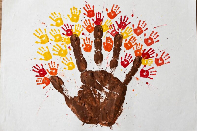handprint fall tree craft