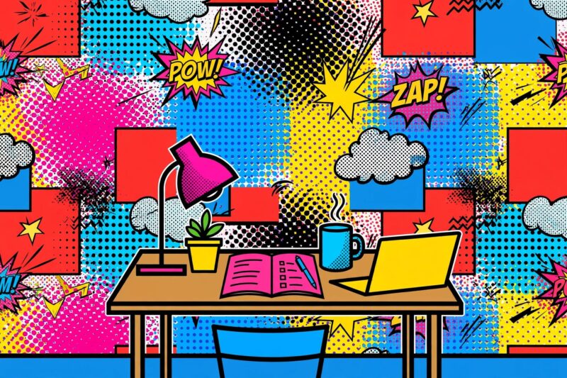 pop_art_home_office_wallpaper pop art home office wallpaper